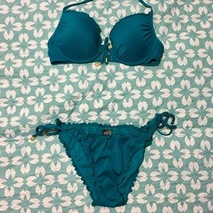 Emerald/Mermaid green bikini